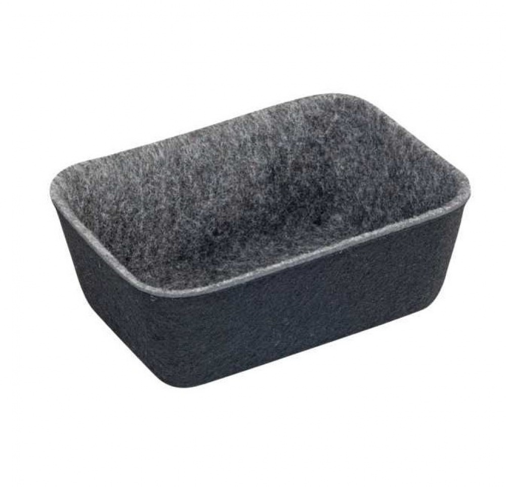 Drawer Organisers in recycled polyester, Set of 7, FELT MODULAR TRAYS, Grey in the group Storage / Kitchen storage / Kitchen cabinet organizers / Cutlery drawers at SmartaSaker.se (41938)