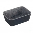 Drawer Organisers in recycled polyester, Set of 7, FELT MODULAR TRAYS, Grey Drawer Organisers in recycled polyester, Set of 7, FELT MODULAR TRAYS, Grey