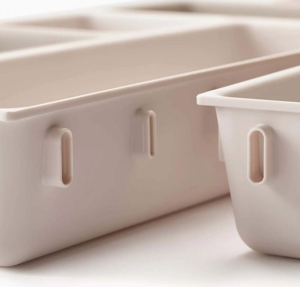Storage trays, Set of 7, VIVA DRAWER ORGANISER, Joseph Joseph, Shell in the group Storage / Kitchen storage / Kitchen cabinet organizers / Cutlery drawers at SmartaSaker.se (41941)