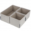 Drawer Organizers, Set of 3, BIGSO SOFT STORAGE
