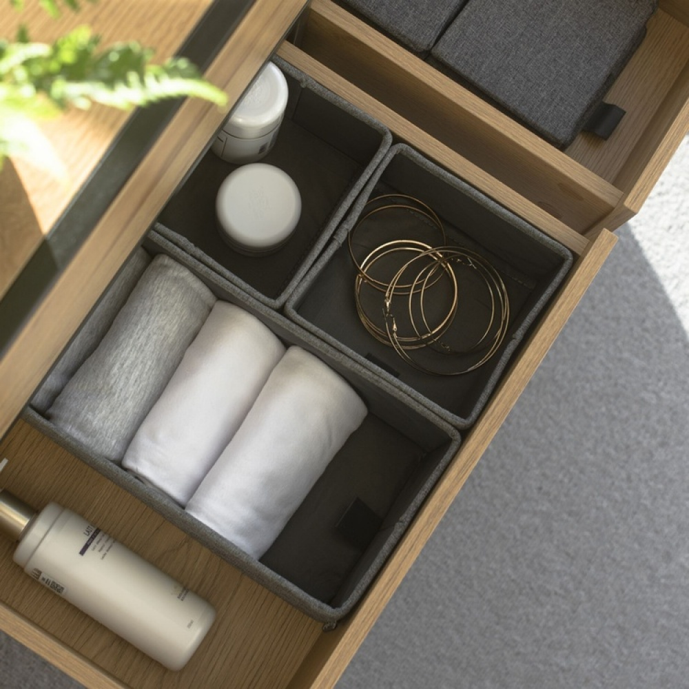 Drawer Organizers, Set of 3, BIGSO SOFT STORAGE in the group Storage / Wardrobe storage / Sorting boxes at SmartaSaker.se (41945)