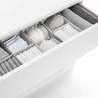 Boxes for sorting, Set with 6, PREMIUM DRAWER ORGANIZERS, Grey Boxes for sorting, Set with 6, PREMIUM DRAWER ORGANIZERS, Grey