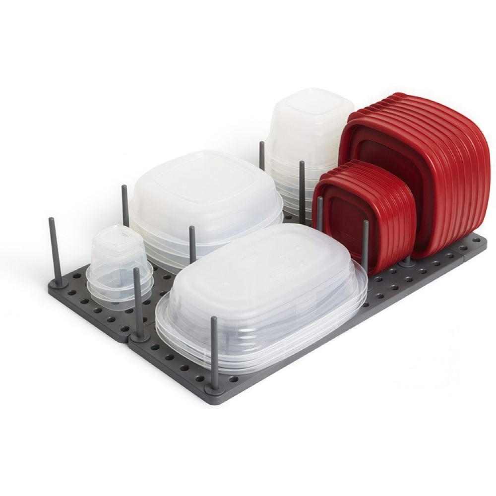 Drawer Organizer, Set of 2, Adjustable, PEGGY, Umbra, Grey in the group Storage / Kitchen storage / Kitchen cabinet organizers at SmartaSaker.se (41949)