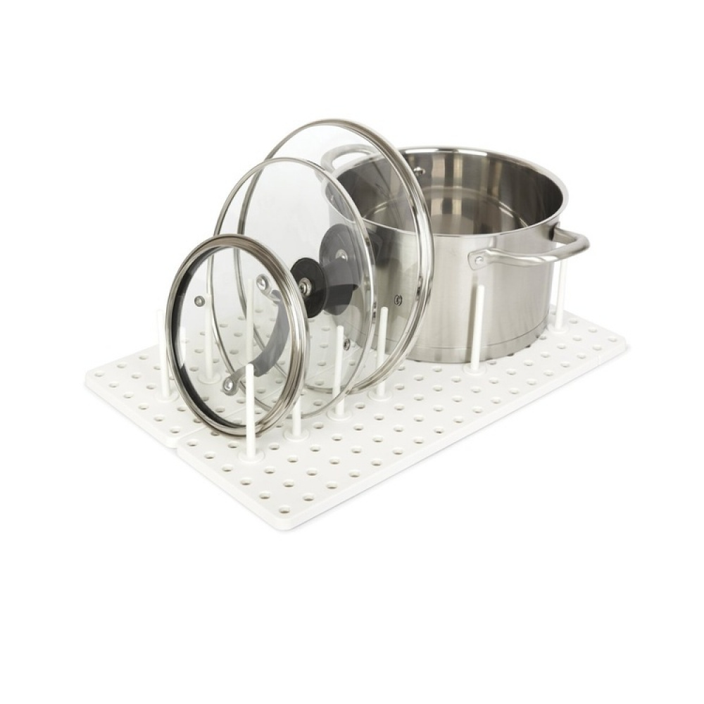 Drawer Organizer, Set of 2, Adjustable, PEGGY, Umbra, White in the group Storage / Kitchen storage / Kitchen cabinet organizers at SmartaSaker.se (41950)