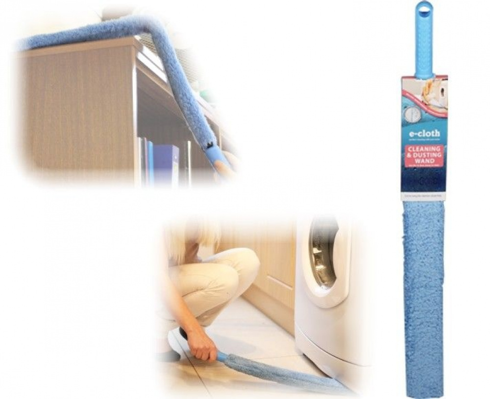  Long and narrow duster, CLEANING & DUSTING WAND,7,5 x H 74 cm, Blue in the group Storage / Cleaning and waste sorting / Cloths and brushes at SmartaSaker.se (41951)