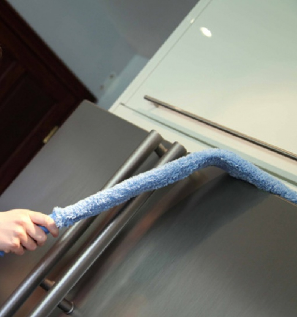  Long and narrow duster, CLEANING & DUSTING WAND,7,5 x H 74 cm, Blue in the group Storage / Cleaning and waste sorting / Cloths and brushes at SmartaSaker.se (41951)