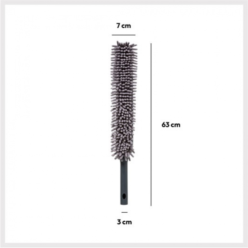  Long and narrow duster, DOUBLE SIDED, 7 x H 62 cm, Grey in the group Storage / Cleaning and waste sorting at SmartaSaker.se (41952)