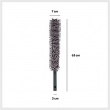  Long and narrow duster, DOUBLE SIDED, 7 x H 62 cm, Grey