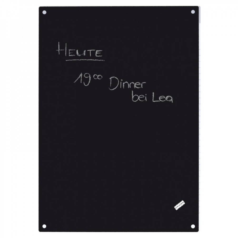 Magnet board A4, BLACKBOARD, 21 x H 30 cm, Black in the group Storage / Magnets and adhesives / Magnetic storage at SmartaSaker.se (41954)