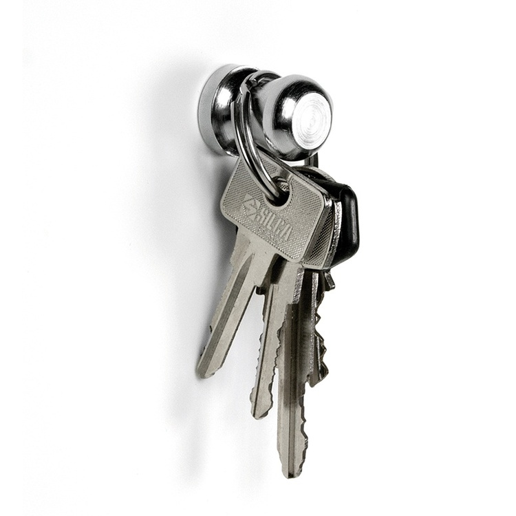 Magnets Superstrong , Set of 3, THE BOSS, Ø 2 x H 2,4 cm , Silver in the group Storage / Magnets and adhesives / Strong magnets at SmartaSaker.se (41960)