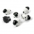Magnets SHEEP, set of 6, white / black