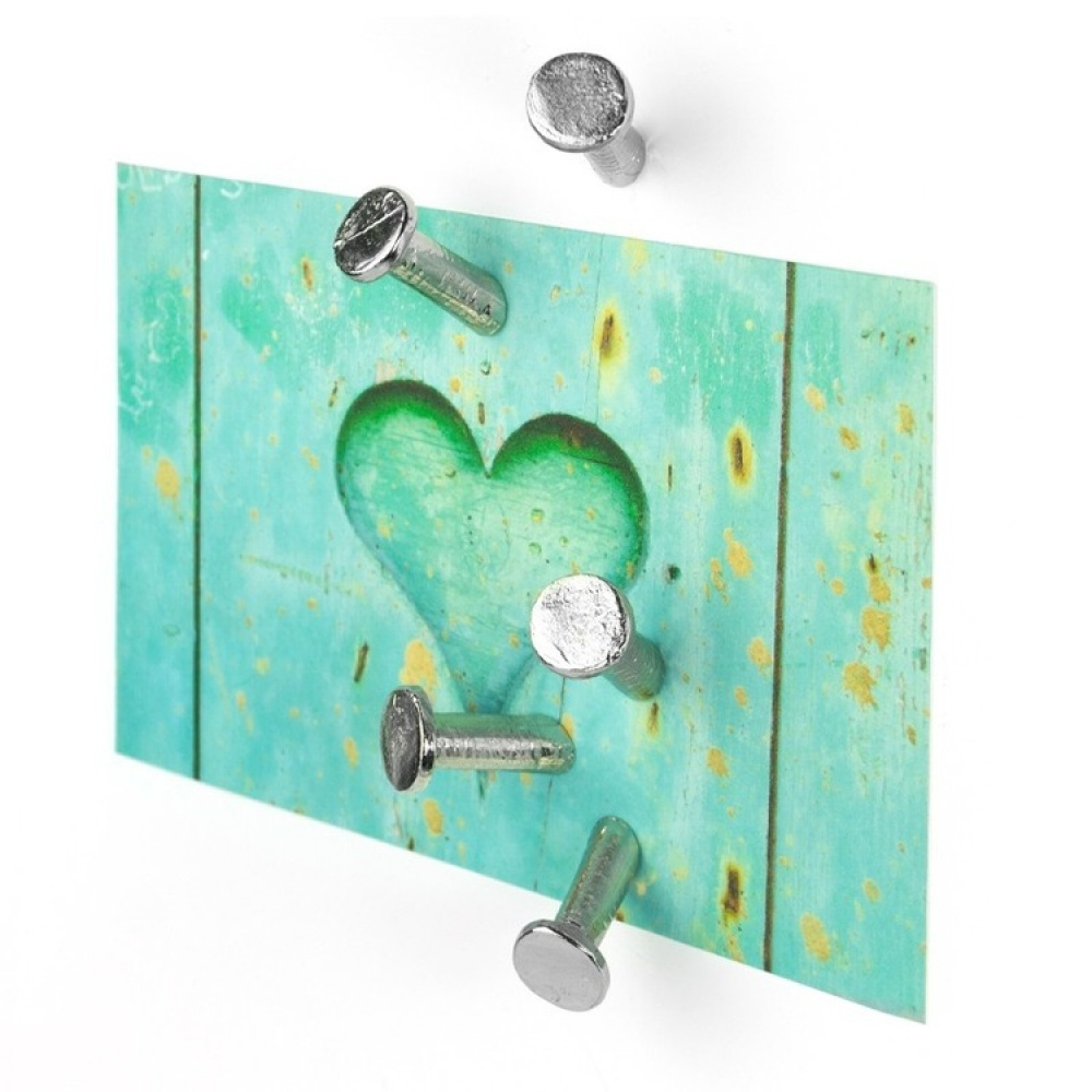 Magnets, set of 5, NAIL, Ø 1,5 x H 2,8 cm, silver in the group Storage / Magnets and adhesives at SmartaSaker.se (41978)