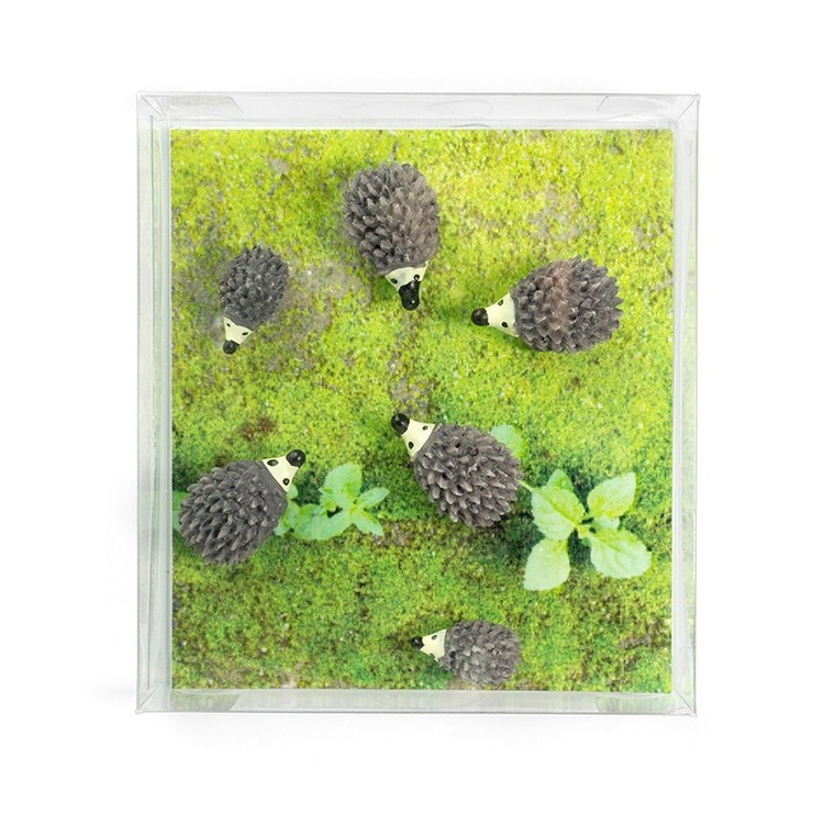 Magnets, HEDGEHOG, set of 6, Grey in the group Storage / Magnets and adhesives at SmartaSaker.se (41988)