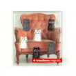 Magnets cats, CAT, set of 6, Assorted