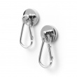 Magnets super strong, SNAP, set of 2, silver Magnets super strong, SNAP, set of 2, silver