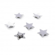 Magnets, set of 6, STAR, Ø 1,5 cm, Silver Magnets, set of 6, STAR, Ø 1,5 cm, Silver