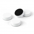 Magnets Extra Strong, WHITE, 4 pcs, Ø 2,3 cm x H 0,9 cm, white Magnets Extra Strong, WHITE, 4 pcs, Ø 2,3 cm x H 0,9 cm, white
