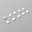 Magnets, strong, mini, 10 pc, STEELY, Ø 0,6 x H 0,3 cm, White Magnets, strong, mini, 10 pc, STEELY, Ø 0,6 x H 0,3 cm, White
