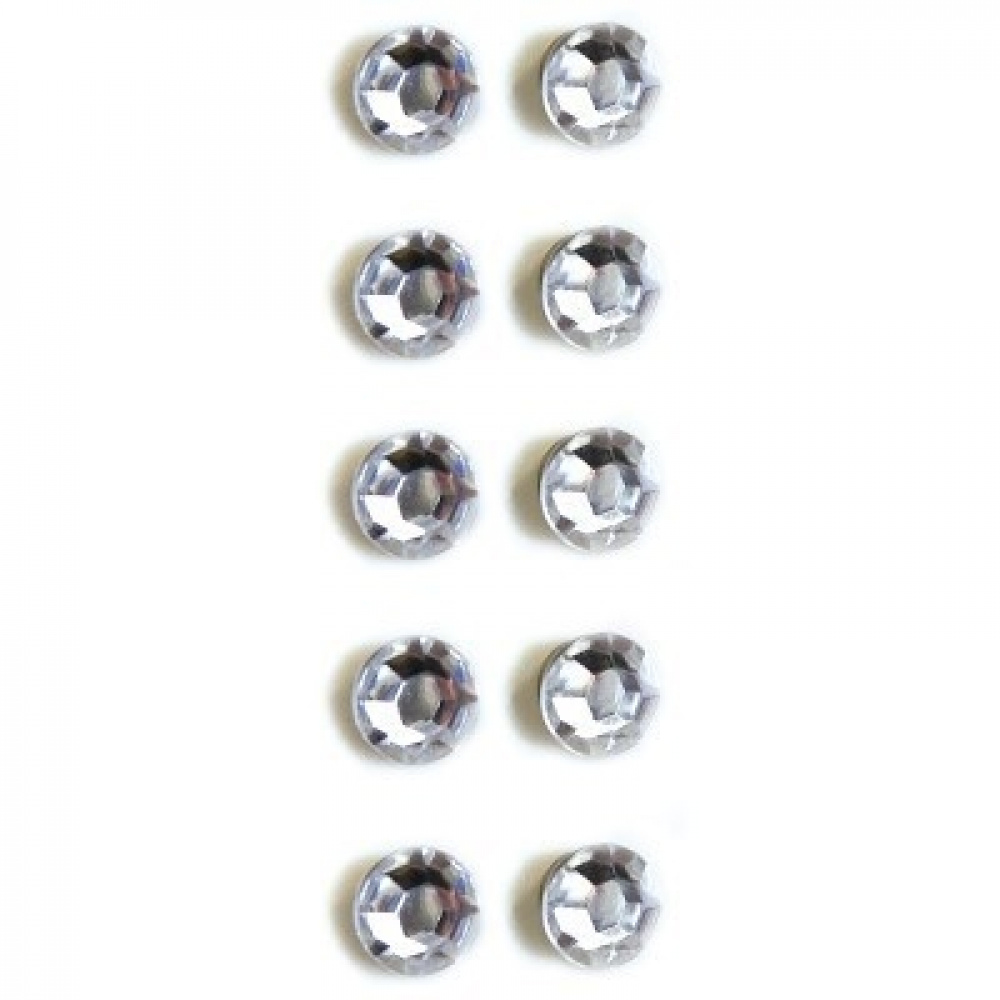Magnets mini , set of 10, LUCY, Ø 0,7 x H 0,6 cm, Clear in the group Storage / Magnets and adhesives / Strong magnets at SmartaSaker.se (42029)