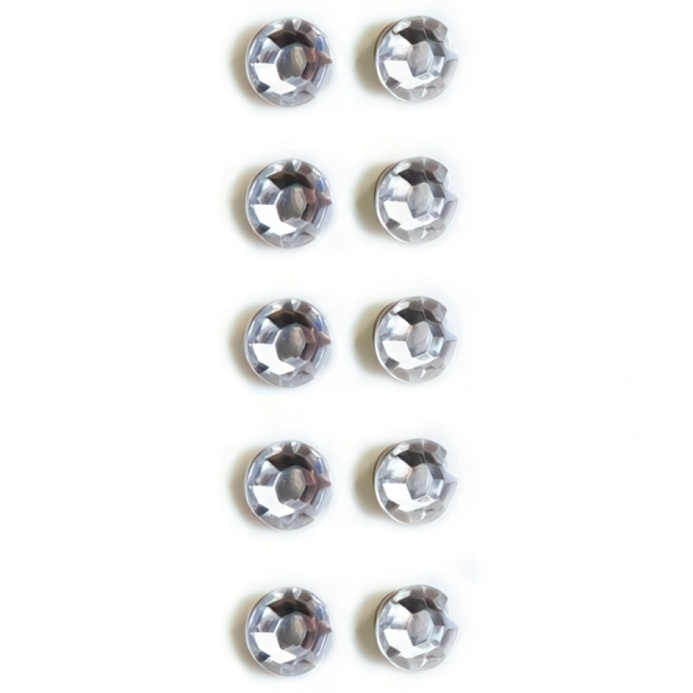 Magnets mini , set of 10, LUCY, Ø 0,7 x H 0,6 cm, Clear in the group Storage / Magnets and adhesives / Strong magnets at SmartaSaker.se (42029)