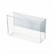 Wall Container, ID LARGE MAGNETIC BIN, 28 x 9 x H 16 cm, Transparent