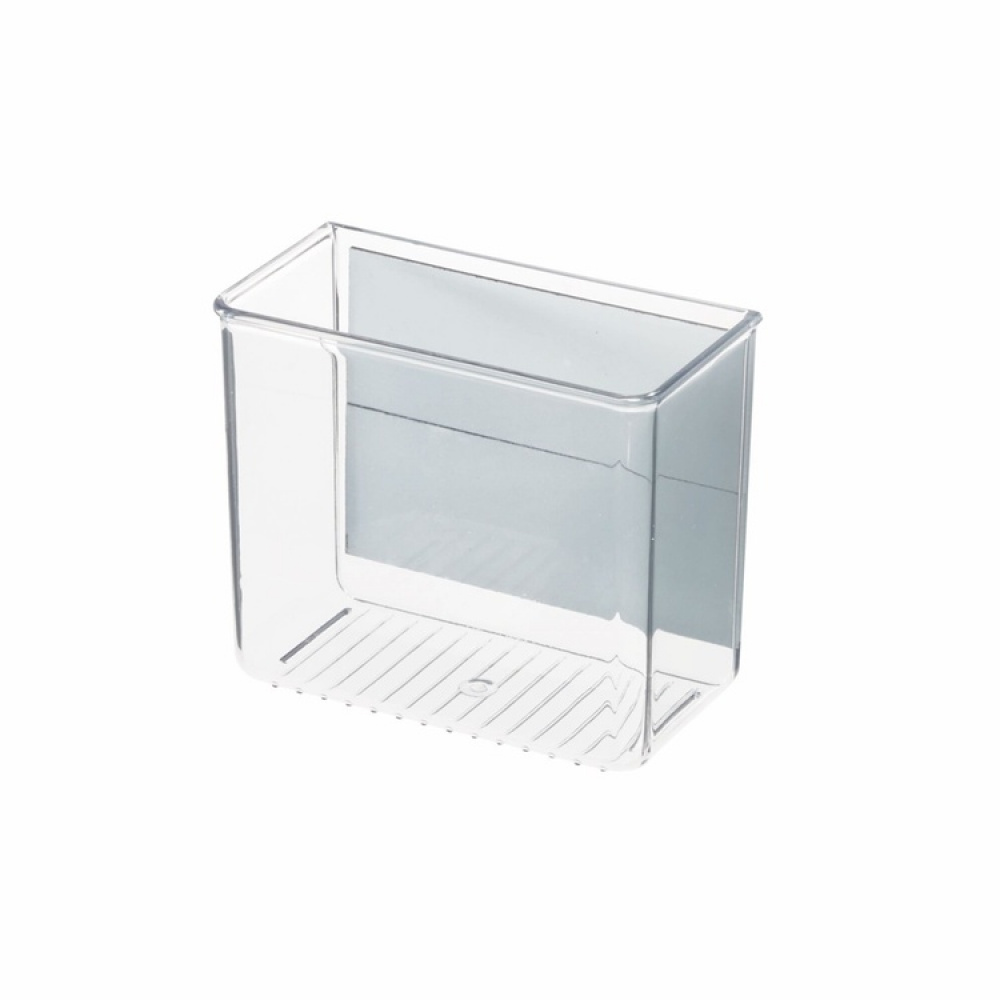 Wall Container, ID SMALL MAGNETIC BIN, 15 x 7,5 x H 12.5 cm, Transparent in the group Storage / Magnets and adhesives / Strong magnets at SmartaSaker.se (42044)