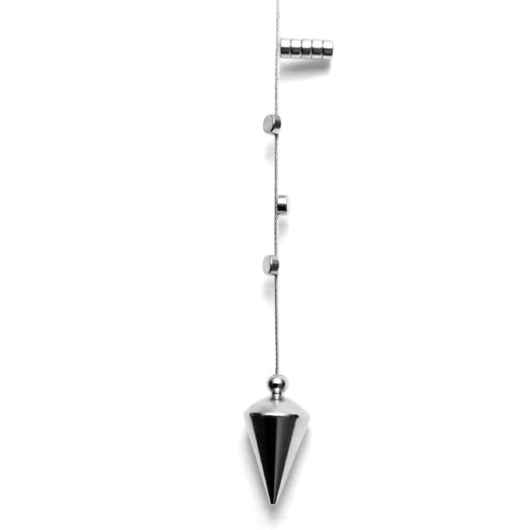 Magnetic card holder, STEELY FRANK, 150 cm, Silver in the group Storage at SmartaSaker.se (42051)