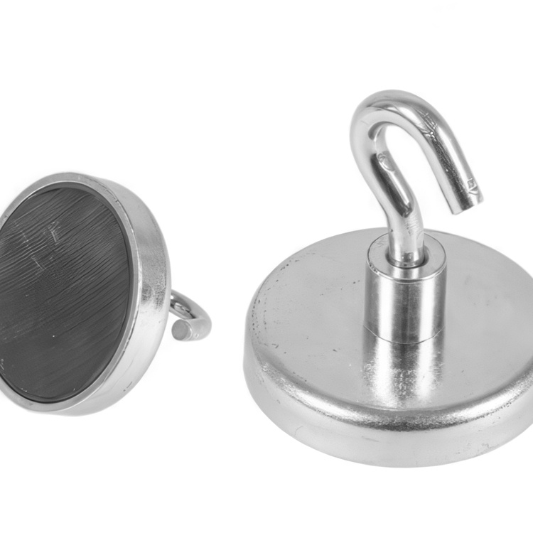 Magnetic hook, Flat, super strong- 8 kg, MEDIUM POWER HOOK, Ø 3,6 cm in the group Storage / Magnets and adhesives / Magnetic Hooks at SmartaSaker.se (42056)