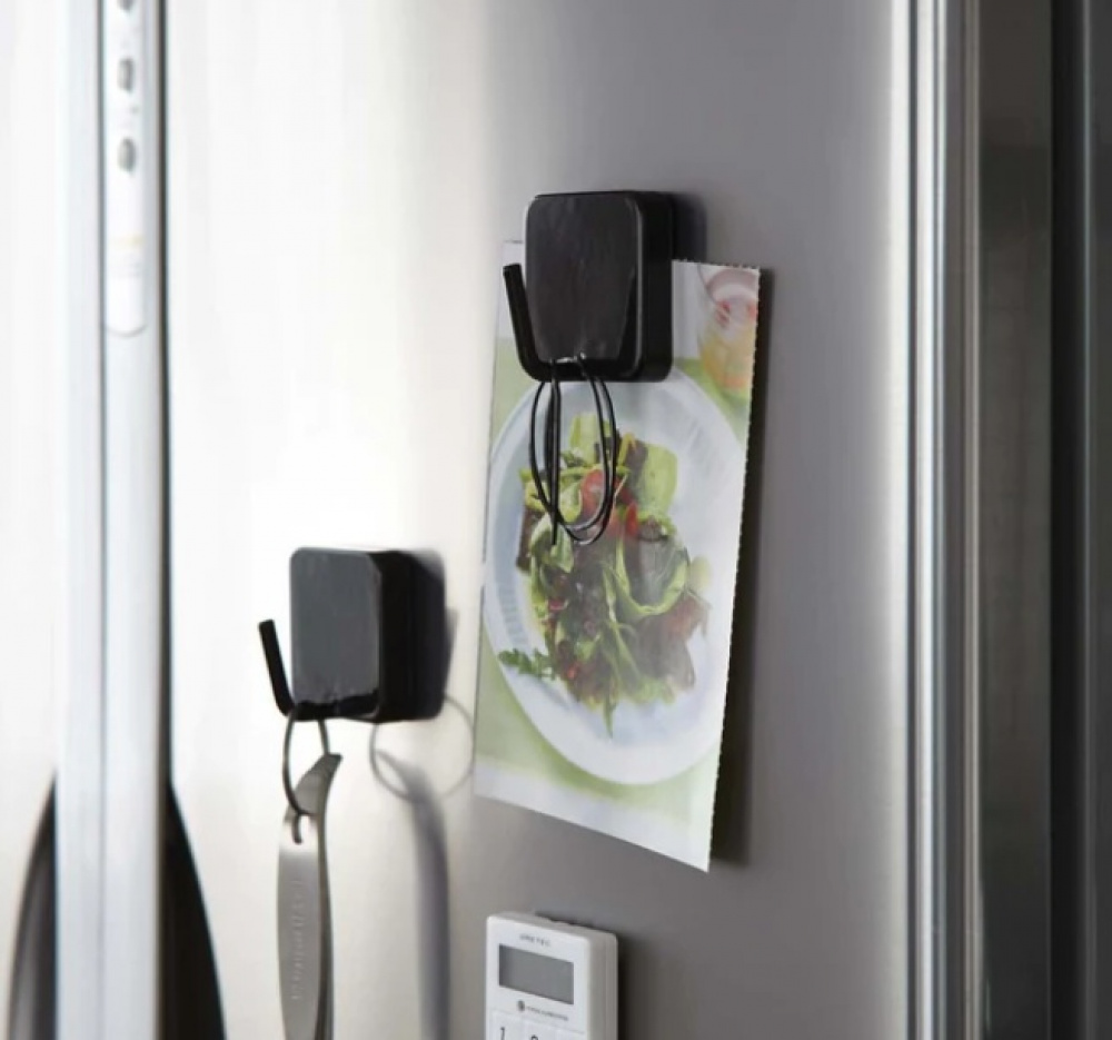 Magnetic Hook, TOWER, 4,8 x 4,8 cm, Yamazaki, Black in the group Storage / Magnets and adhesives / Magnetic Hooks at SmartaSaker.se (42057)