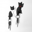 Magnetic hooks / Large magnets, Set of 2, KITTY CAT, 4,5 x H 13,5 cm, Black / White Magnetic hooks / Large magnets, Set of 2, KITTY CAT, 4,5 x H 13,5 cm, Black / White