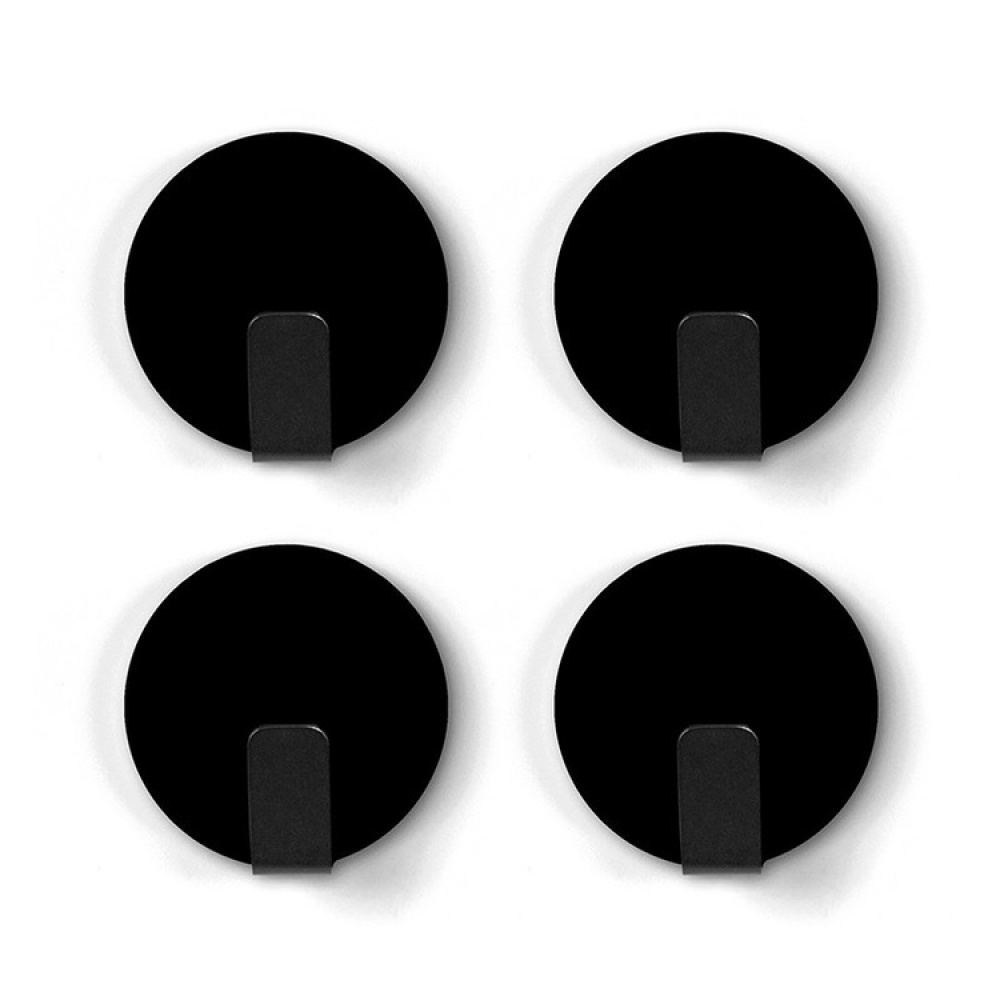 Magnet Hooks, Set of 4, Super strong SOLID, Ø 3,5 cm in the group Storage / Magnets and adhesives / Magnetic Hooks at SmartaSaker.se (42070)