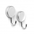 Magnetic hooks, super strong, set of 2, XL STEEL MAMBA, Ø 4 cm
