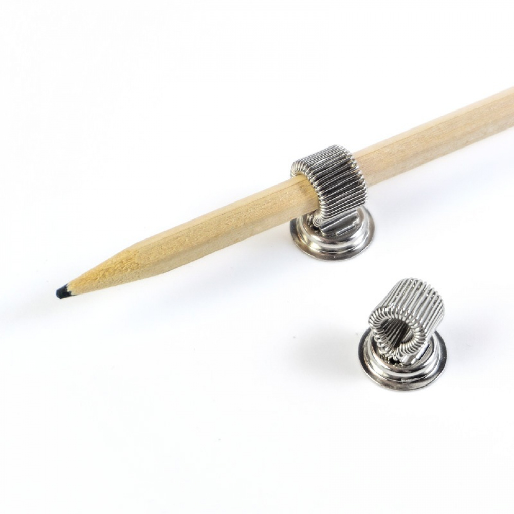 Pen holders, Super strong, Set of 2, TRENDFORM, Ø 1,8 cm, Silver in the group Storage / Magnets and adhesives / Magnetic storage at SmartaSaker.se (42076)