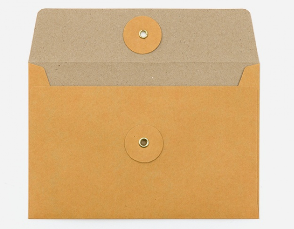 Envelopes with string, Set of 8, TRAVELER\'S COMPANY KRAFT, 17 x H 11,5 orange in the group Storage / Office supplies at SmartaSaker.se (42096)
