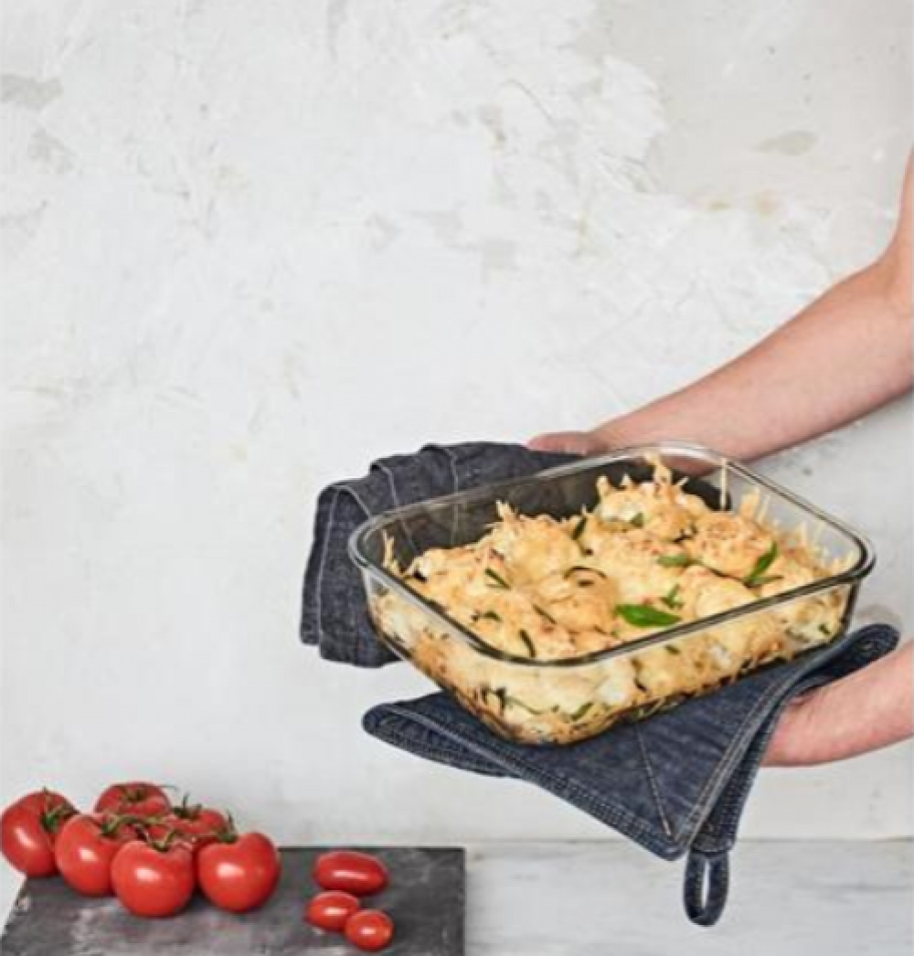 Glas Food Storage, 2,7 L , SMARTSTORE XL, Clear in the group Storage / Kitchen storage / Food containers / Glass lunch boxes at SmartaSaker.se (42108)