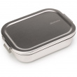 Food box in Steel, 1,1 L, BRABANTIA MAKE & TAKE MEDIUM LUNCH BOX, 14,4 x 20,6 x H 5,8 cm, Silver Food box in Steel, 1,1 L, BRABANTIA MAKE & TAKE MEDIUM LUNCH BOX, 14,4 x 20,6 x H 5,8 cm, Silver
