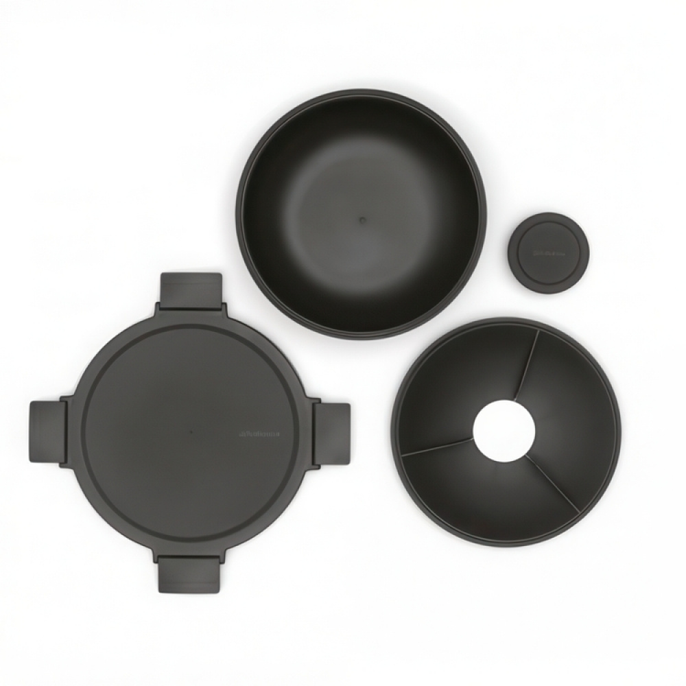 Lunch box, 1,3 L, BRABANTIA MAKE & TAKE LSALAD BOWL, Ø 21 x H 7,5 cm in the group Storage / Kitchen storage / Food containers / SmartStore food containers at SmartaSaker.se (42114)