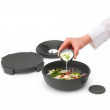 Lunch box, 1,3 L, BRABANTIA MAKE & TAKE LSALAD BOWL, Ø 21 x H 7,5 cm