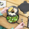 Lunch box, 1,3 L, BRABANTIA MAKE & TAKE LSALAD BOWL, Ø 21 x H 7,5 cm