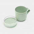 Bowl with lid, 0,6 L, BRABANTIA MAKE & TAKE SOUP MUG, Ø 11 x H 13 cm