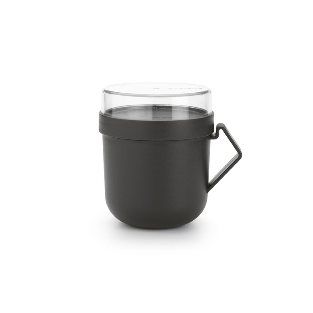 Bowl with lid, 0,6 L, BRABANTIA MAKE & TAKE SOUP MUG, Ø 11 x H 13 cm in the group Storage / Kitchen storage / Food containers at SmartaSaker.se (42115)