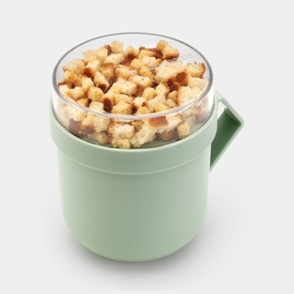 Bowl with lid, 0,6 L, BRABANTIA MAKE & TAKE SOUP MUG, Ø 11 x H 13 cm in the group Storage / Kitchen storage / Food containers at SmartaSaker.se (42115)