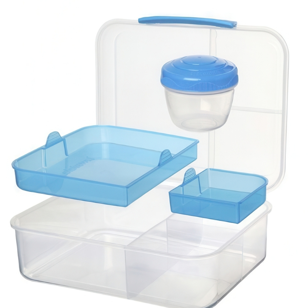 Lunch box with compartments, 1,65 L, SISTEMA BENTO LUNCH in the group Storage / Kitchen storage / Food containers / Lunch boxes and Bento at SmartaSaker.se (42123)