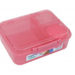 Lunch box with compartments, 1,65 L, SISTEMA BENTO LUNCH Lunch box with compartments, 1,65 L, SISTEMA BENTO LUNCH