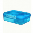 Lunch box with compartments, 1,65 L, SISTEMA BENTO LUNCH Lunch box with compartments, 1,65 L, SISTEMA BENTO LUNCH