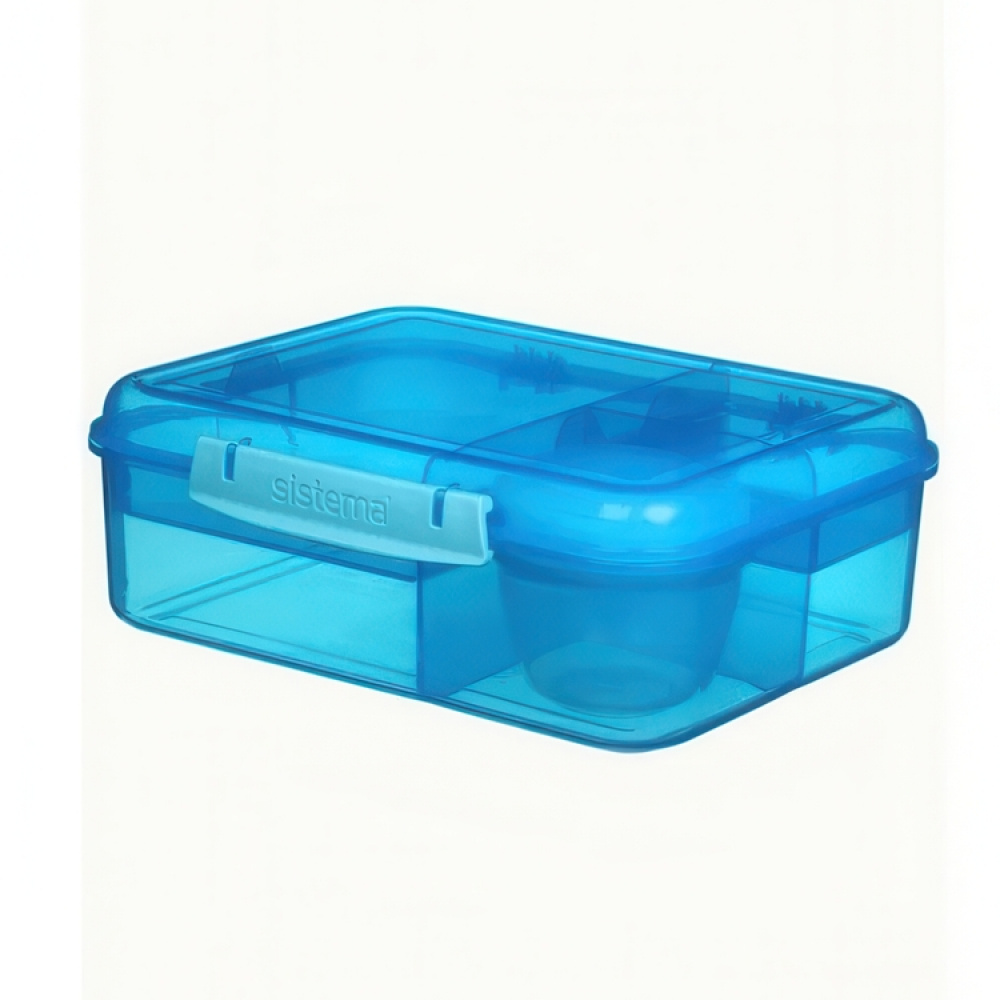 Lunch box with compartments, 1,65 L, SISTEMA BENTO LUNCH in the group Storage / Kitchen storage / Food containers / Lunch boxes and Bento at SmartaSaker.se (42123)