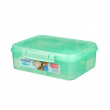 Lunch box with compartments, 1,65 L, SISTEMA BENTO LUNCH