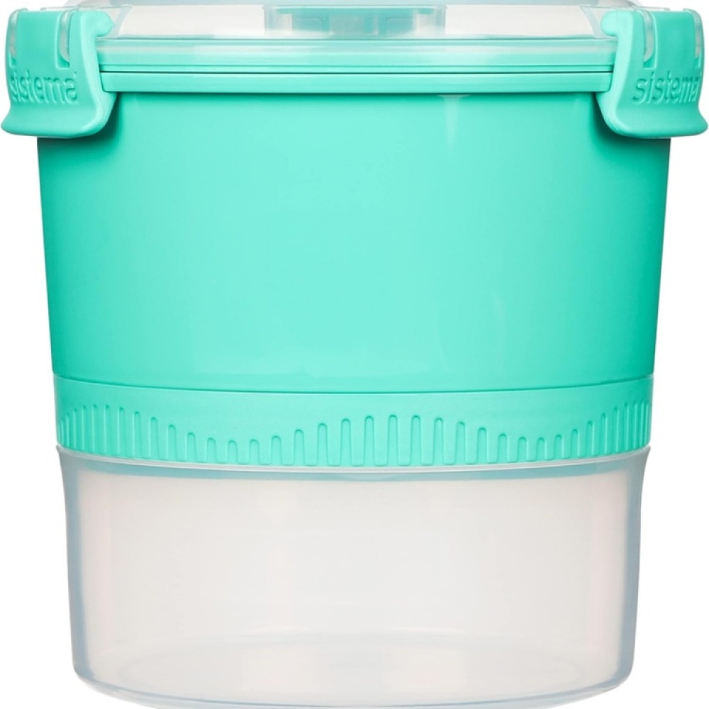 Lunch box with compartments, 965 ml, LUNCH STACK TO GO in the group Storage / Kitchen storage at SmartaSaker.se (42133)