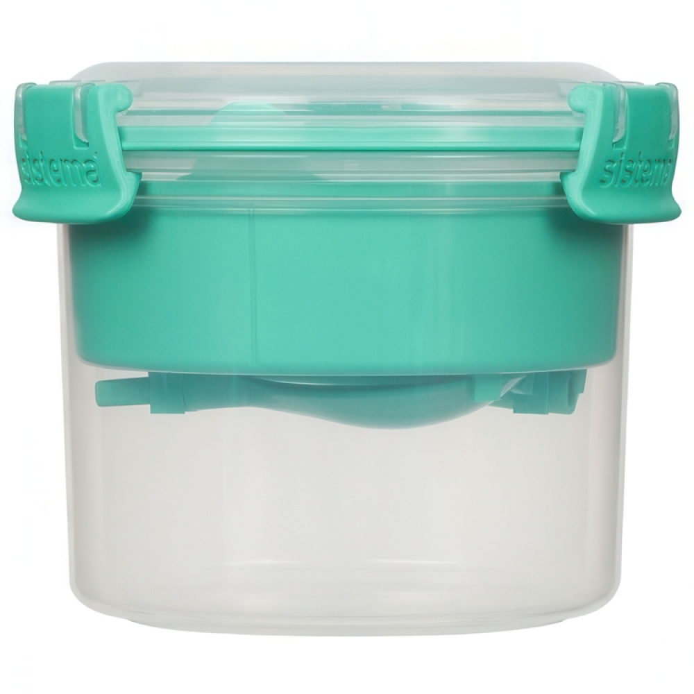 Lunch box divided into compartments, 530 ml, BREAKFAST TO GO in the group Storage / Kitchen storage / Food containers / SmartStore food containers at SmartaSaker.se (42134)