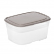 Food storage, 1 L, SMARTSTORE SUSTAIN, Transparent / Earl grey Food storage, 1 L, SMARTSTORE SUSTAIN, Transparent / Earl grey